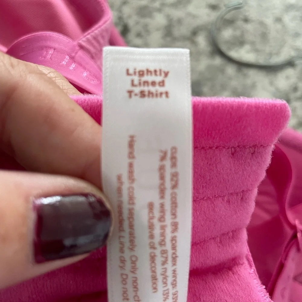 Cacique Vibrant Pink lightly lined tshirt bra with underwire size 44DDD - Picture 6 of 6